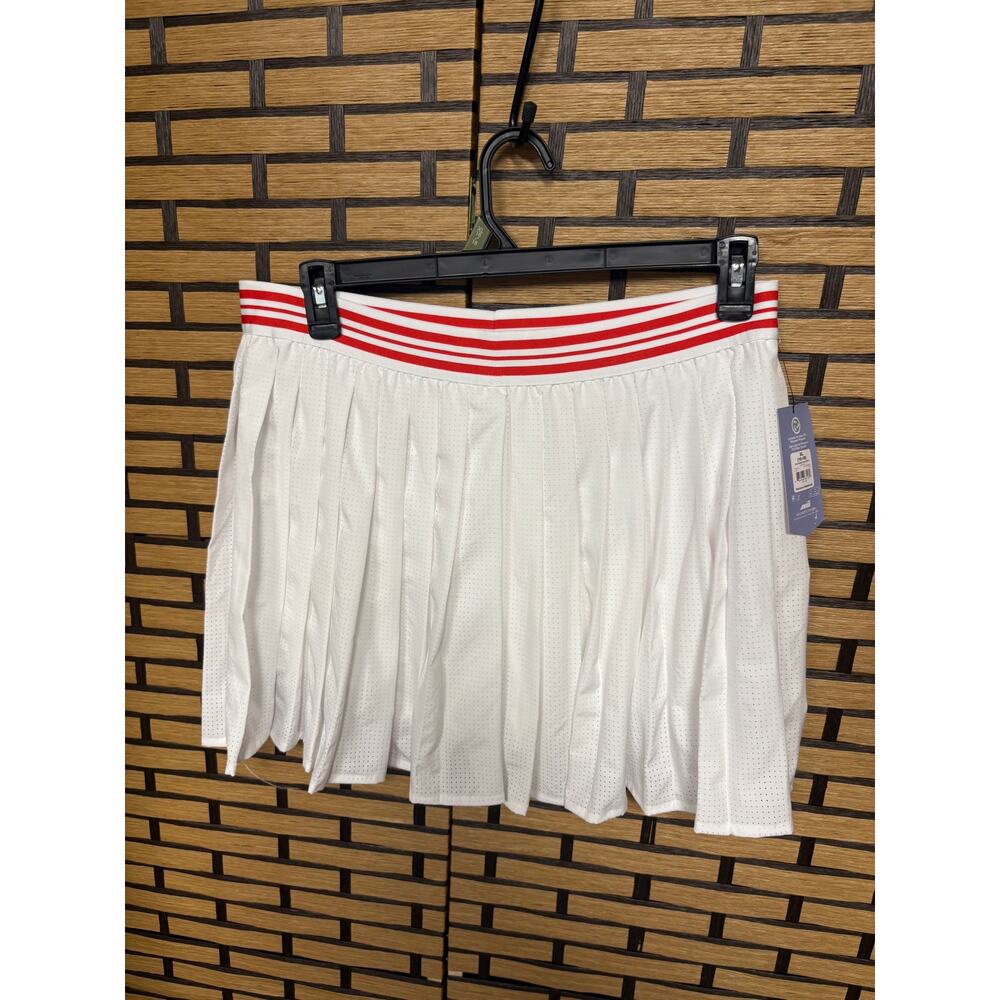 Avia White Pleated‎ Tennis Skort Size XL
